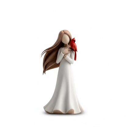 🔥Hot Sale 49% OFF -✨Cardinal Remembrance Love and Serenity Figurine❤️Serene Desk Companion🙏