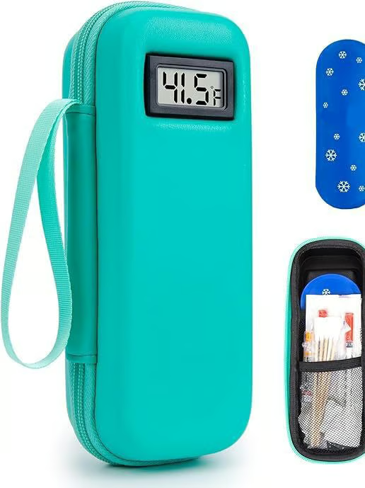 🔥Insulin Cooler Travel Case with Temperature Display