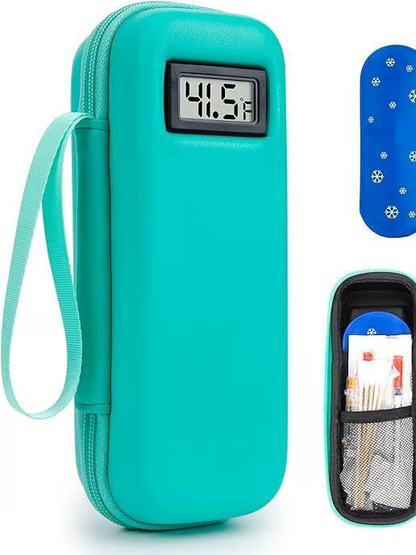 🔥Insulin Cooler Travel Case with Temperature Display