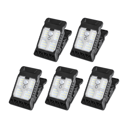 🔆 Solar Clip Light with Motion Sensor – Transform Your Outdoor Safety & Convenience
