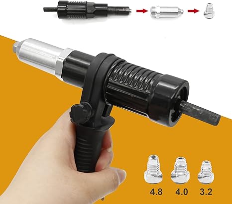 🔥LAST DAY🔥 49% OFF - 🔥Professional Electric Rivet Gun Adapter Kit