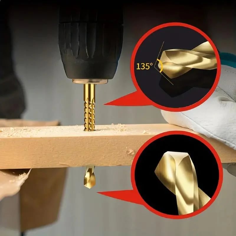 🔥Hot Sale📏6 Counts Metalworking Ldeal For Drilling