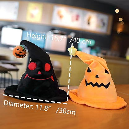 Halloween elektrisch leuchtender Kürbishut