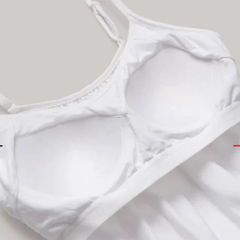 🏆Loose-fitting Tank Top With Built-in Bra