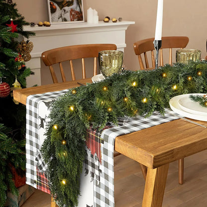 🎄Christmas Hot Sale 49%OFF⛄Artificial Cedar Garland🎄