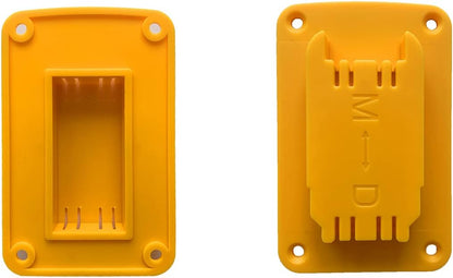 5-Pack Heavy-Duty Tool Holder Mounts for DEWALT 20V/12V & Milwaukee M18 Drills