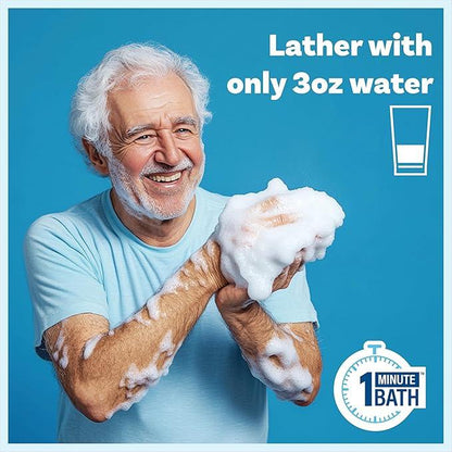 🧼 Disposable Rinse-Free Bathing Wipes