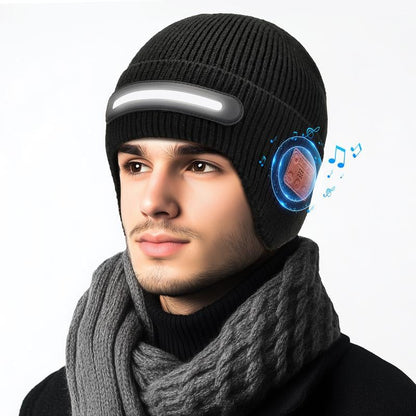 TR-BTD3 Smart Bluetooth Beanie with 3-Stage LED Lighting