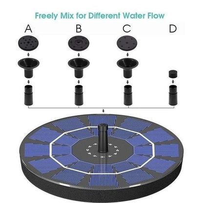 🔥2025 New Upgraded Solar Powered Fountain for Garden