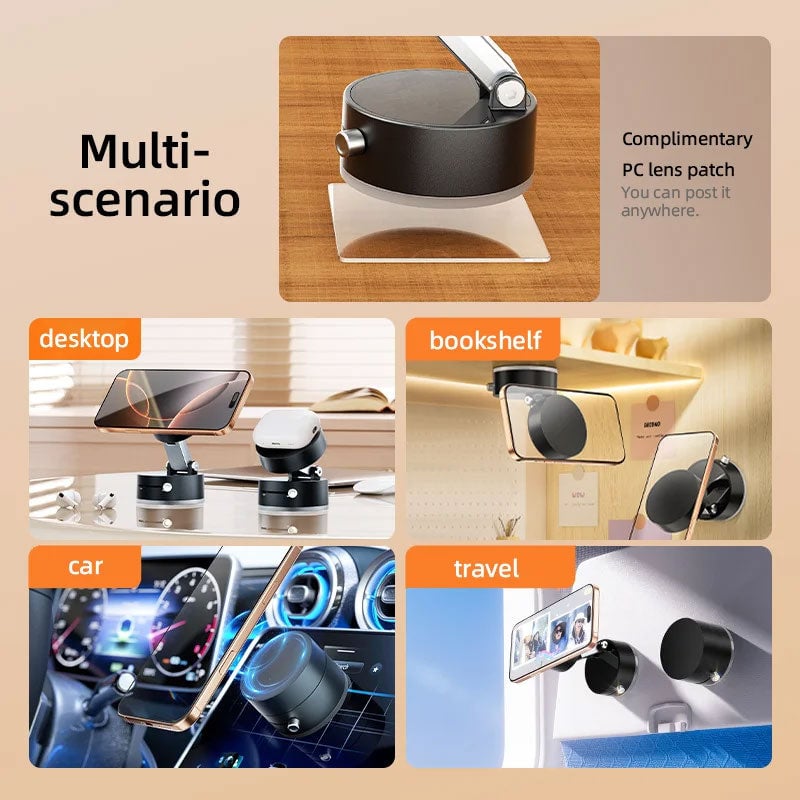 🔥Last Day Promotion - 49% OFF🎁 Vacuum Suction Magnetic Phone Stand