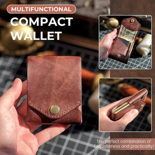 ⏰Final 3 Hours: Only $19.99🎉 - Multifunctional Leather Wallet