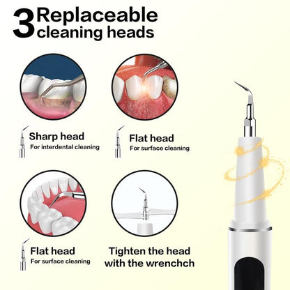 Final 3 hours 50% off🔥 Ultrasonic Electric Tooth Cleaner