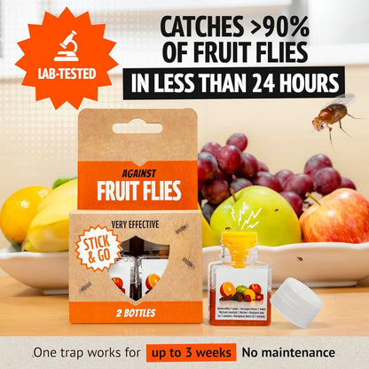 [BUY 5 GET 5 FREE]🔥Ultra-Strong Fruit Fly Trap - User Friendly