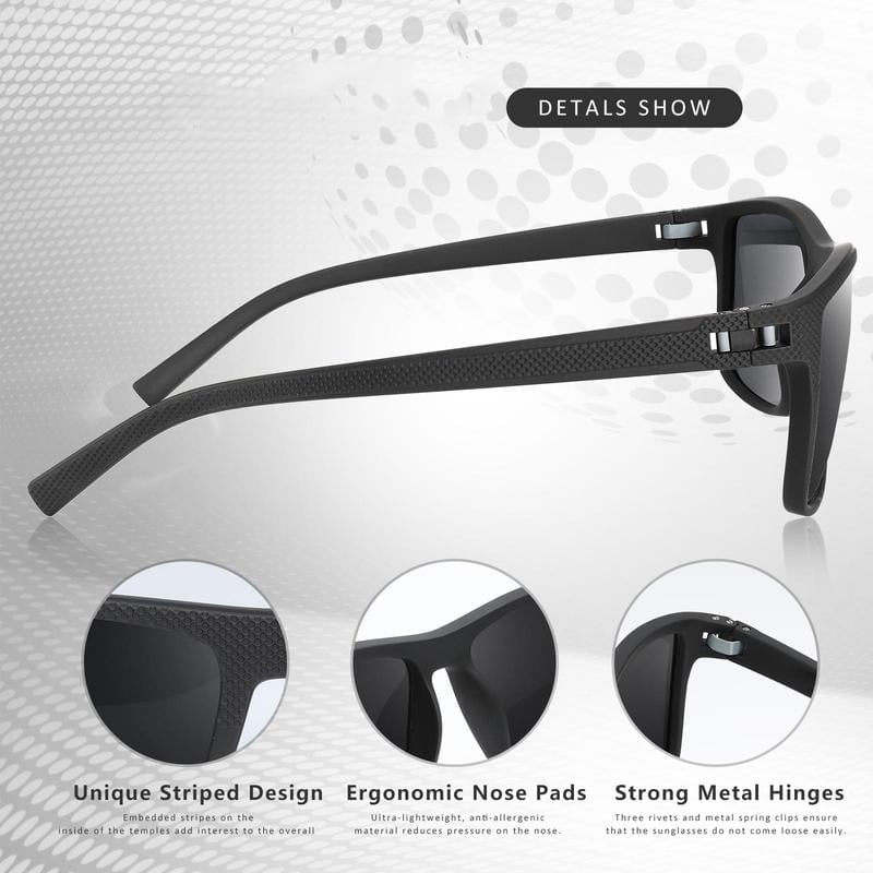 🚴🕶️ Unisex Polarized Sunglasses – Outdoor Glasses for Driving & Sports ✨