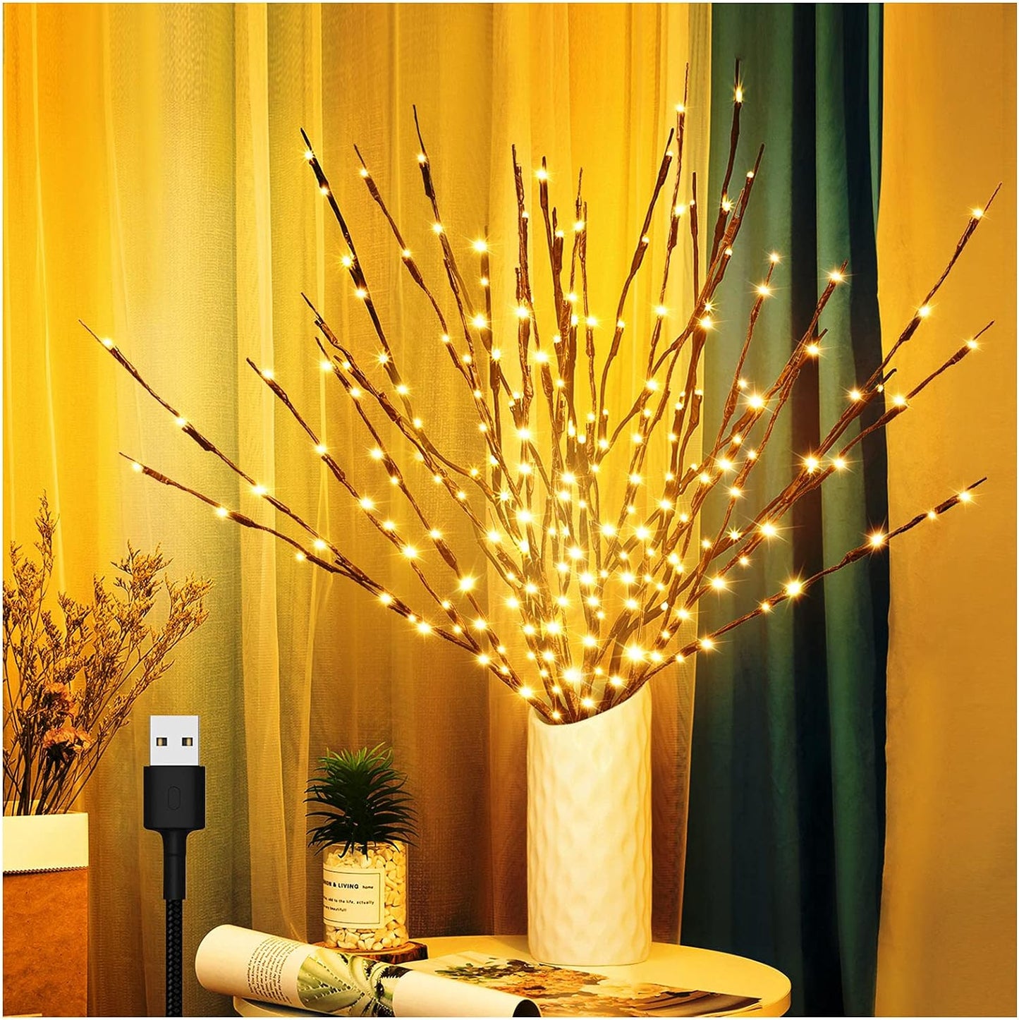 🎄Weihnachts-Schnäppchen🎅-LED-Zweiglicht