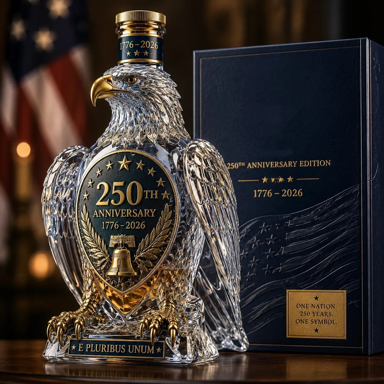🦅Limited-Time 49% OFF & Free Shipping🔥🦅Hawk Whiskey Bottle&Cup -250th Anniversary Commemorative Bottle&Cup