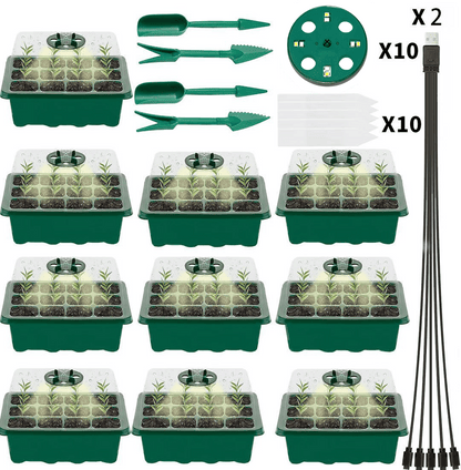 Last day Only $4.33 each - Adjustable Humidity Seed Starter Trays