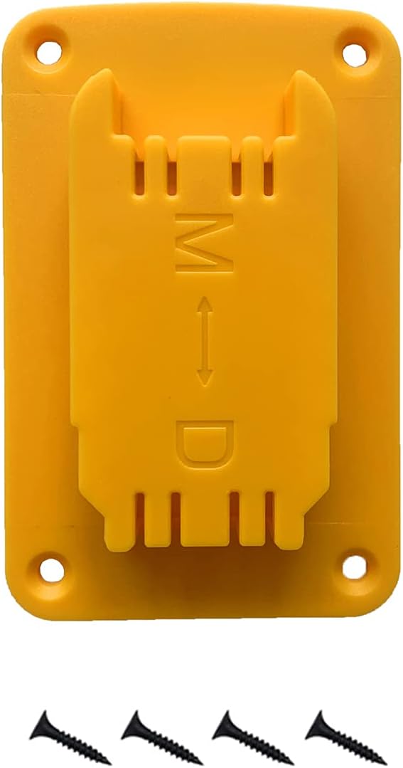 5-Pack Heavy-Duty Tool Holder Mounts for DEWALT 20V/12V & Milwaukee M18 Drills