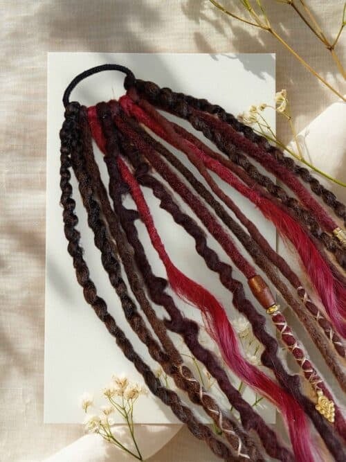 🔥Hot Sale 49% OFF👩🏼‍🦱Elastic Dread Ponytail Salty Soul