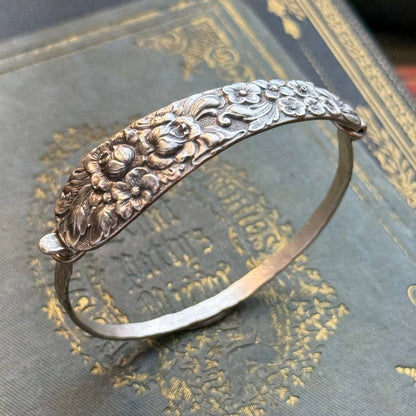 🔥LAST DAY 59% OFF✨Handmade Sterling Spoon Bangle - Crafted from Authentic Vintage Silverware
