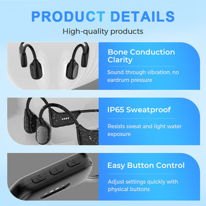 Feel the Joy. Shop the Season 🎄💖 💥 LIMITED TIME OFFER!🔥 Bone Conduction Smart Hearing Aid Bluetooth Earphones