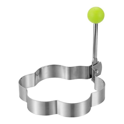🍳 Premium Stainless Steel Egg Rings Molds – Easy Shaping for Perfect Breakfasts