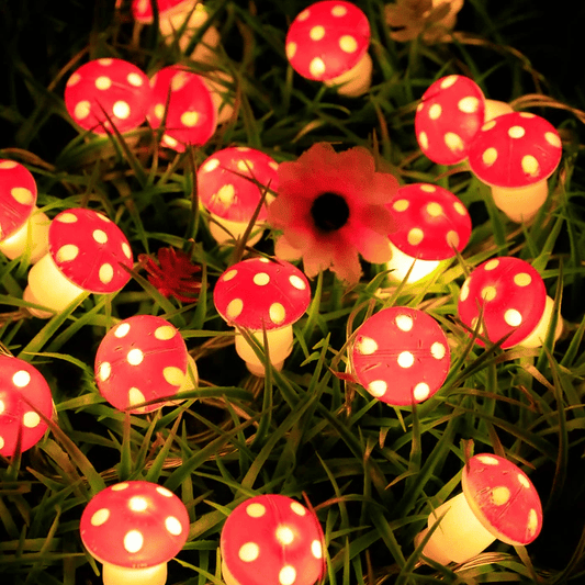 🔥LAST DAY 49% OFF - ✨Magic Solar Mushroom Light🍄