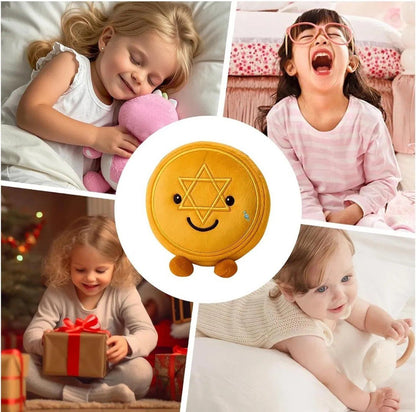 🔥Crafted by Hand-✨Hanukkah Emotional Support Plush with Gift Card💌
