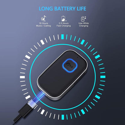Bluetooth Compatible Audio Wireless FM Transmitter Car Stereo Receiver