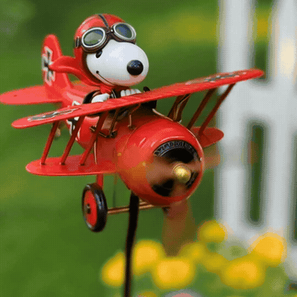 🌬️🦅250th USA Pilot Windmill Decor – Vintage Metal Garden Art Ornament