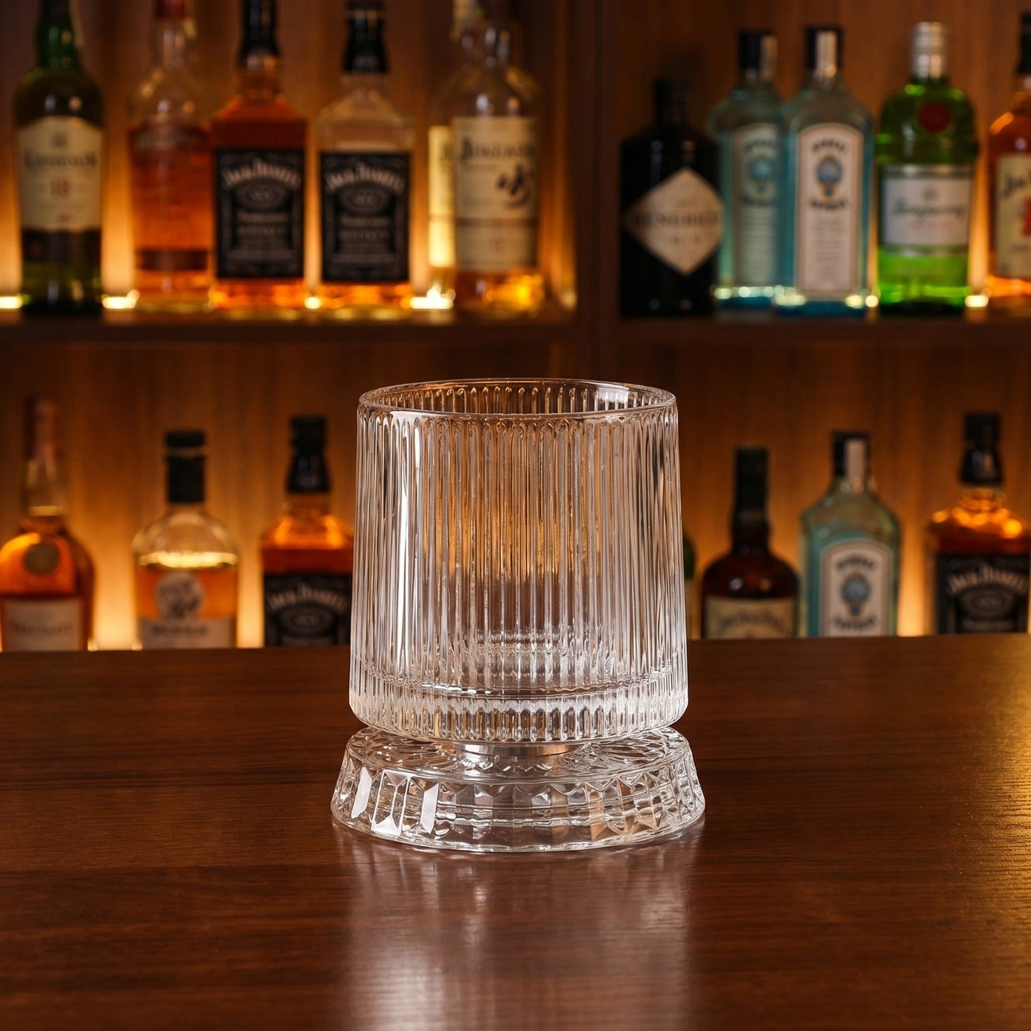 🥃 Rotating Whiskey Glass