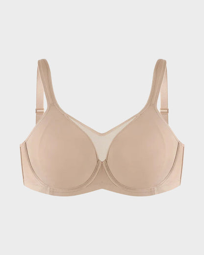 Plus Size Cooling Full Coverage Minimizer Bra.