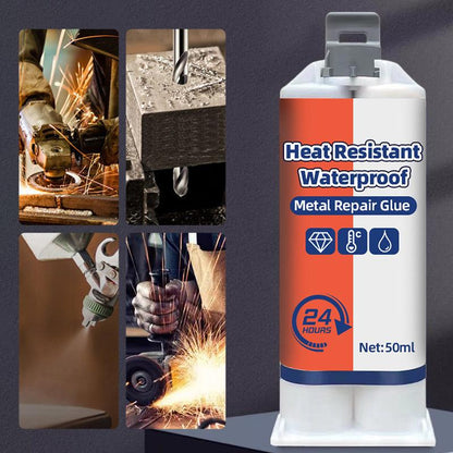 Flash Sale⏰Heat Resistant Waterproof Metal Repair Glue - clarioy