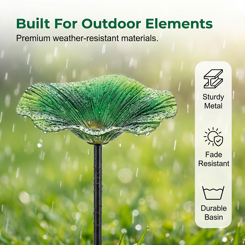 🔥50% OFF for a limited time🔥Vibrant Garden Flower Stake Bird Feeder