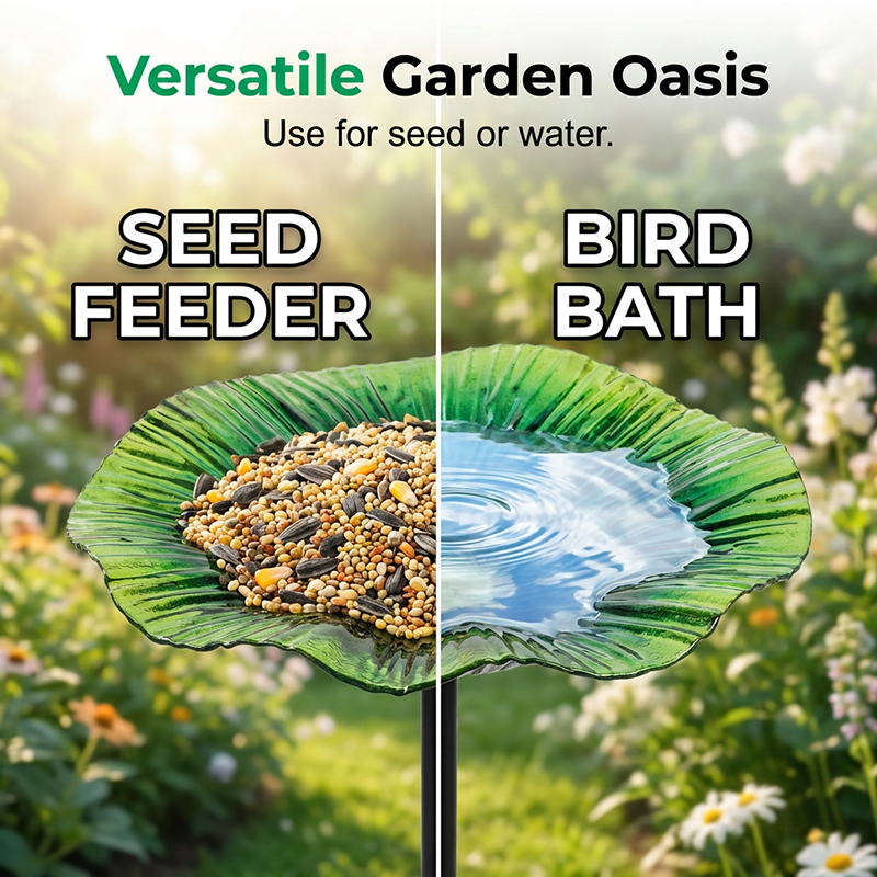 🔥50% OFF for a limited time🔥Vibrant Garden Flower Stake Bird Feeder