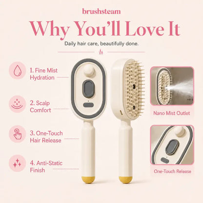 🔥Electric Spray Air Cushion Massage Comb--Faster and more effective home hair care tools